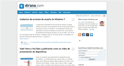 Desktop Screenshot of dirana.com